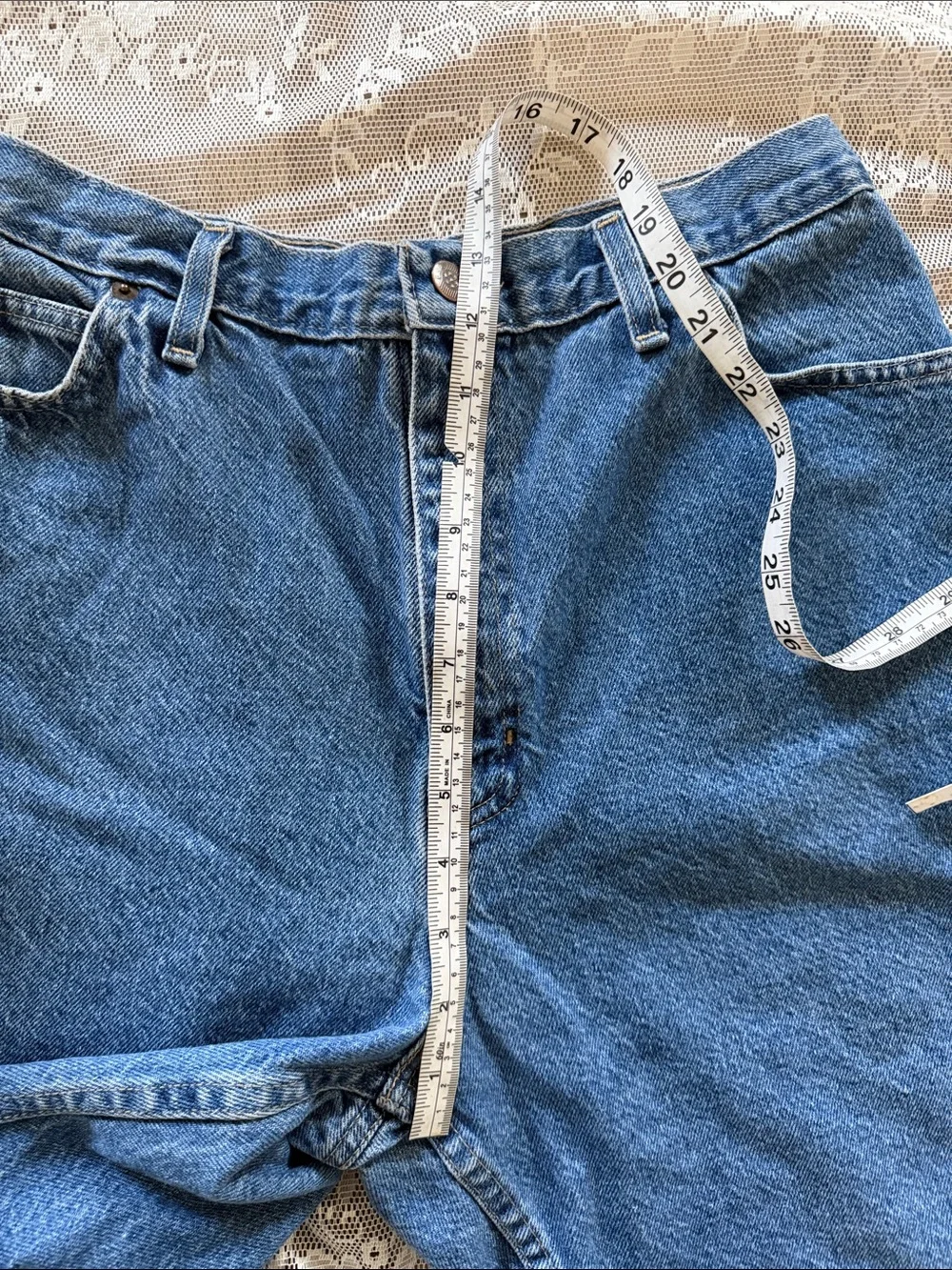 Vintage Denim Long Shorts